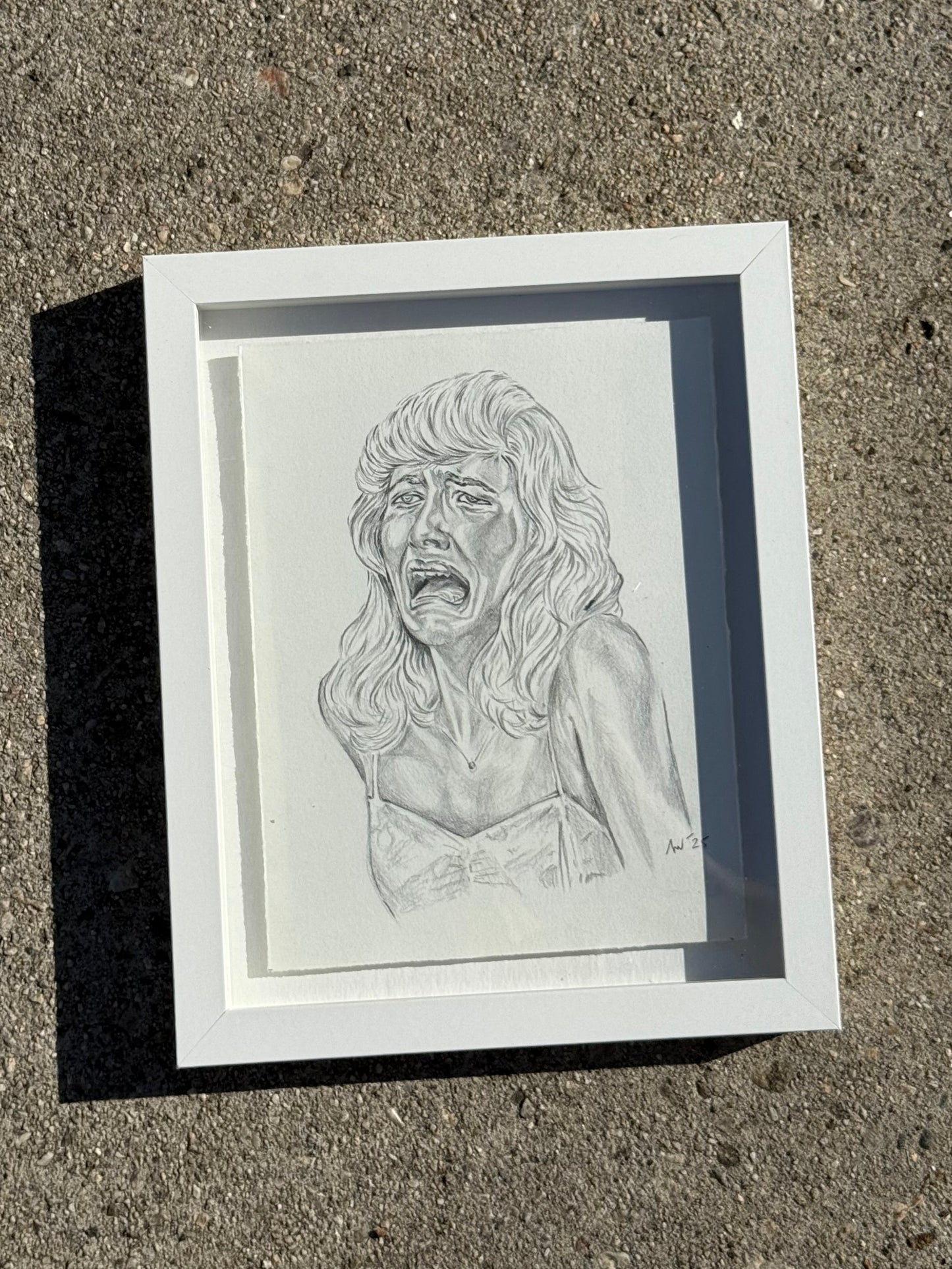 Original Blue Velvet drawing // DAVID LYNCH series 7 of 26 - Art Print