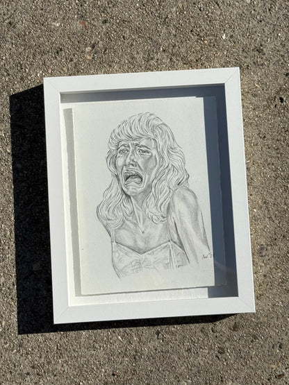 Original Blue Velvet drawing // DAVID LYNCH series 7 of 26 - Art Print