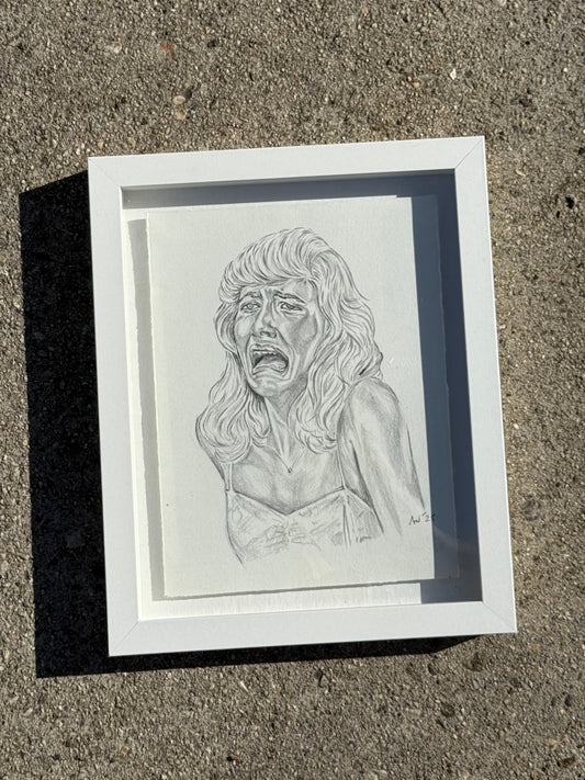 Original Blue Velvet drawing // DAVID LYNCH series 7 of 26 - Art Print