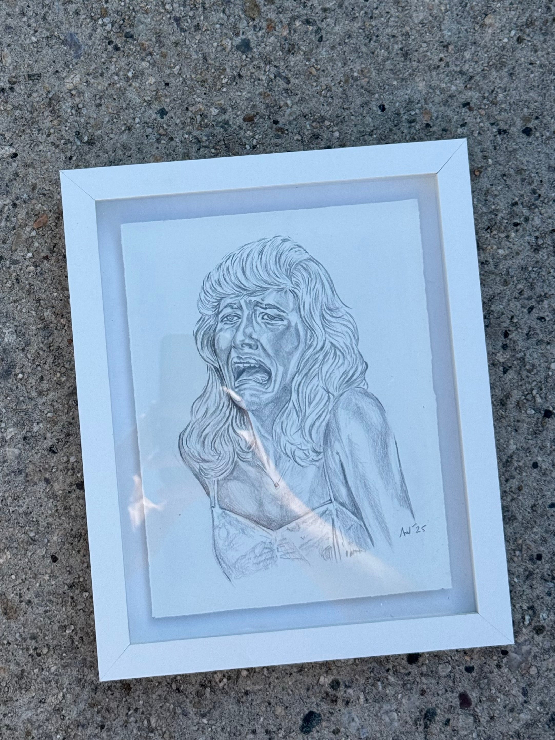 Original Blue Velvet drawing // DAVID LYNCH series 7 of 26 – PAPER 8