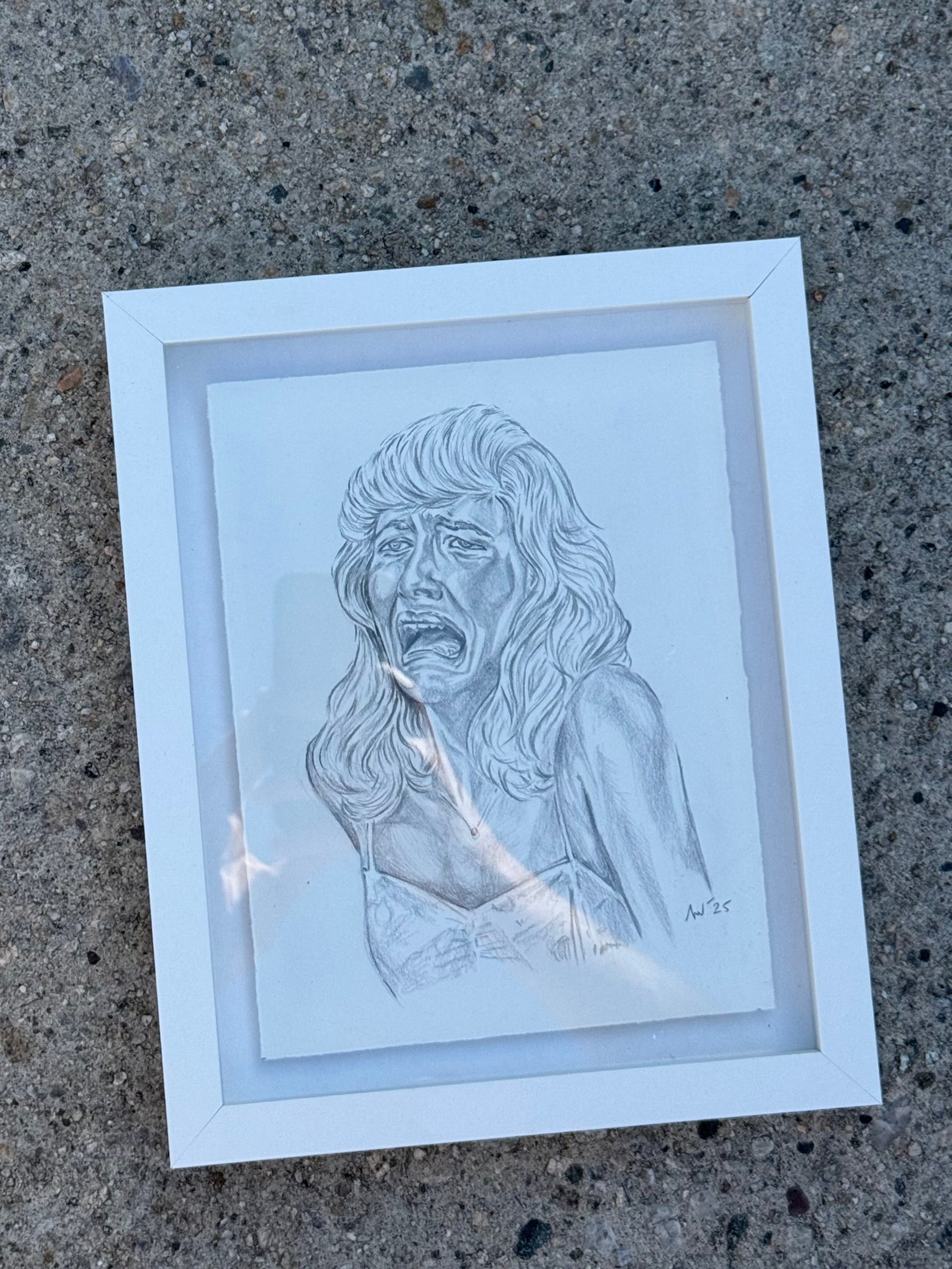Original Blue Velvet drawing // DAVID LYNCH series 7 of 26 - Art Print