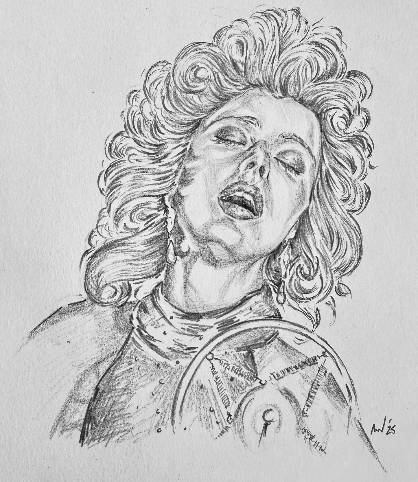 Original Blue Velvet drawing // DAVID LYNCH series 8 of 26 - Art Print