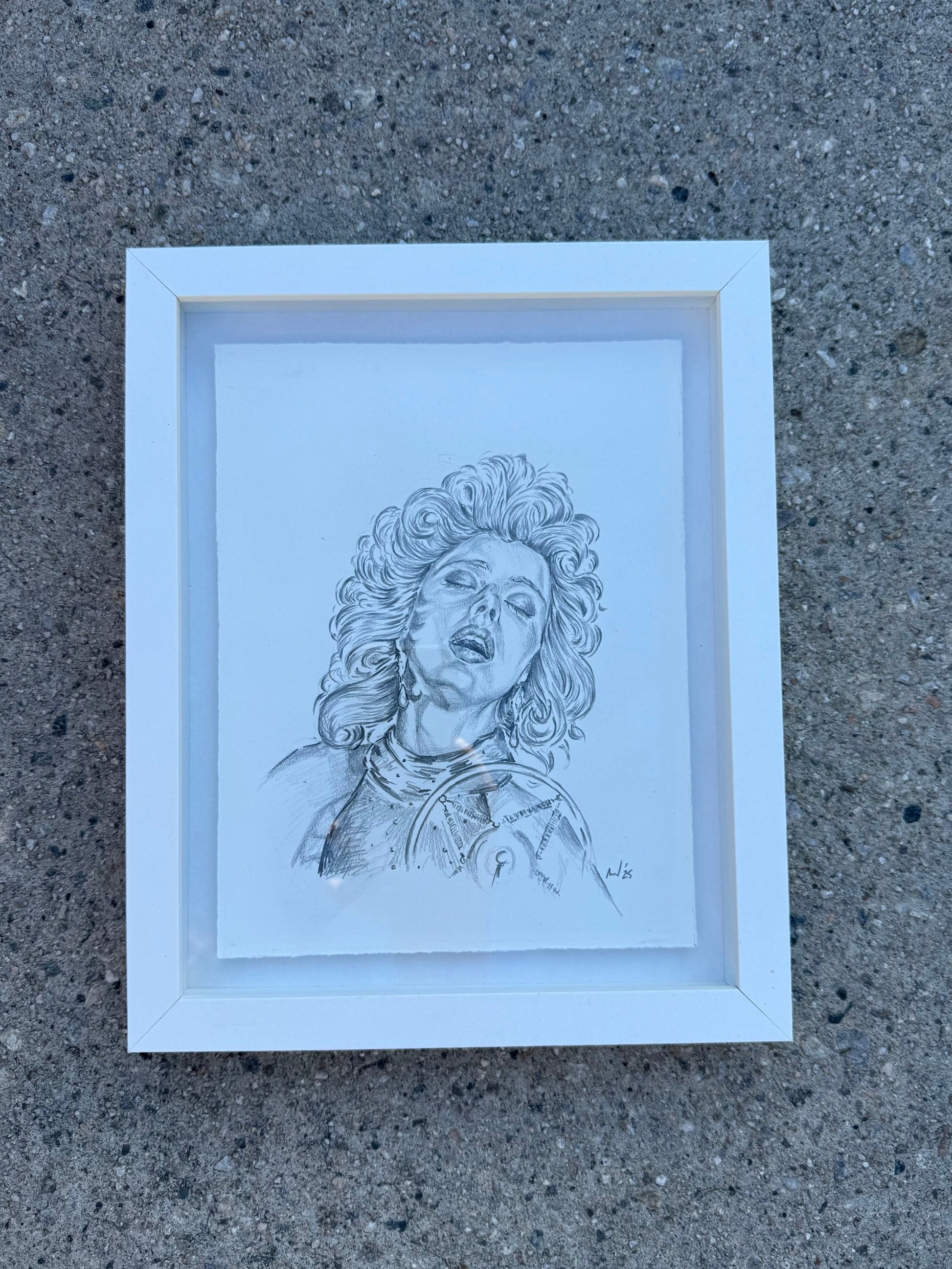 Original Blue Velvet drawing // DAVID LYNCH series 8 of 26 - Art Print