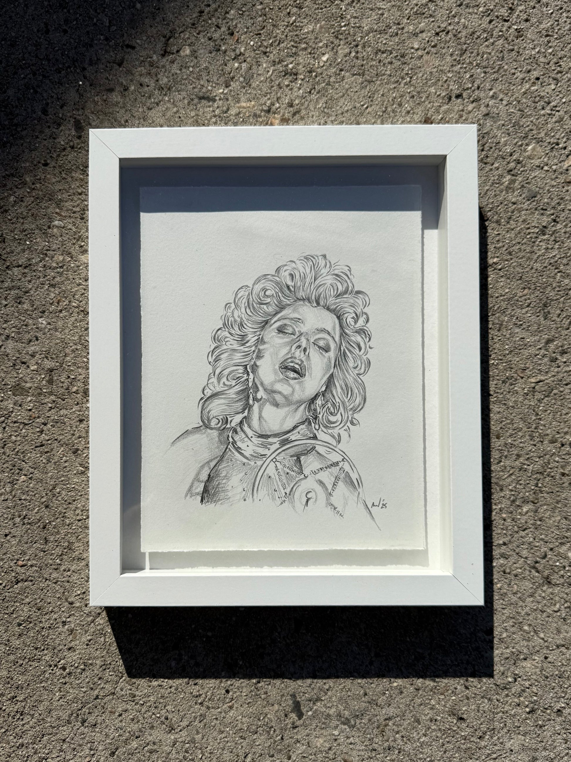 Original Blue Velvet drawing // DAVID LYNCH series 8 of 26 - Art Print