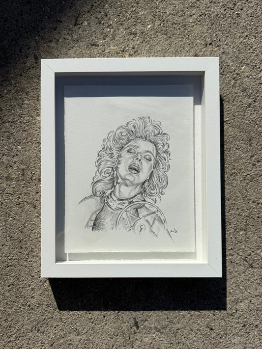 Original Blue Velvet drawing // DAVID LYNCH series 8 of 26 - Art Print