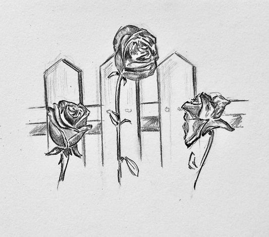 Original Blue Velvet drawing // DAVID LYNCH series 9 of 26 - Art Print