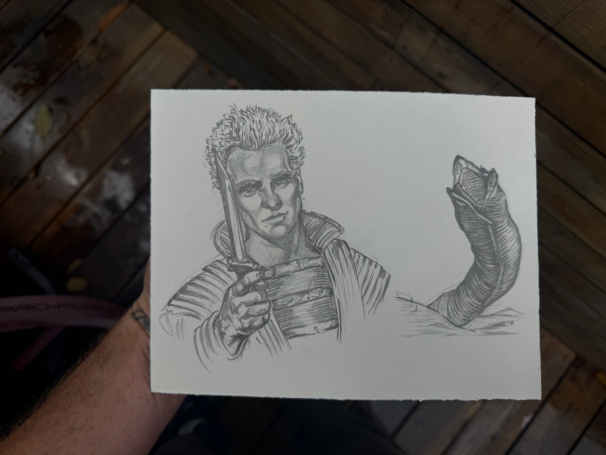 Original DUNE drawing // DAVID LYNCH series 21 of 26 - Art Print