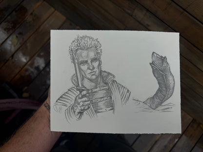 Original DUNE drawing // DAVID LYNCH series 21 of 26 - Art Print