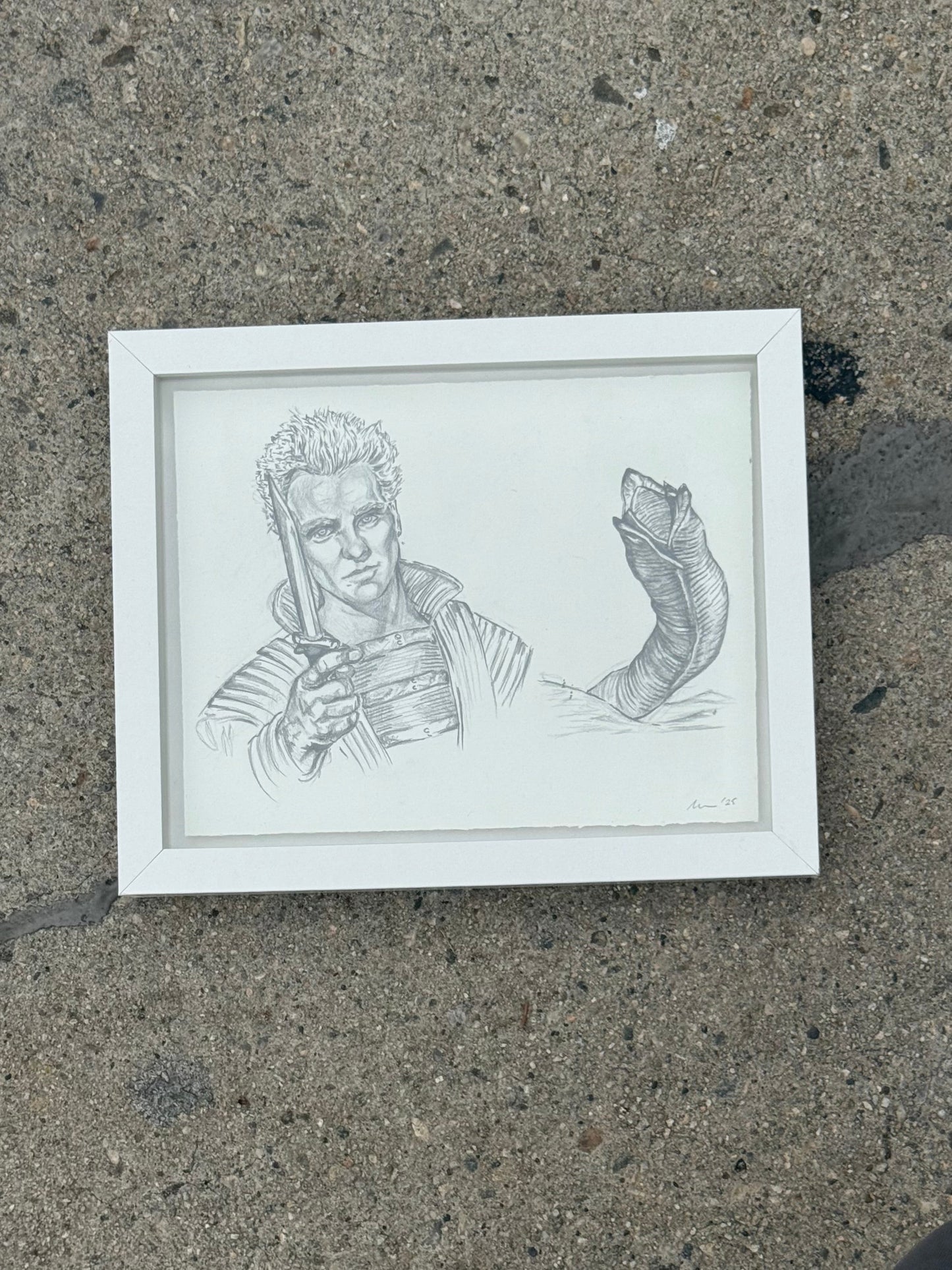 Original DUNE drawing // DAVID LYNCH series 21 of 26 - Art Print