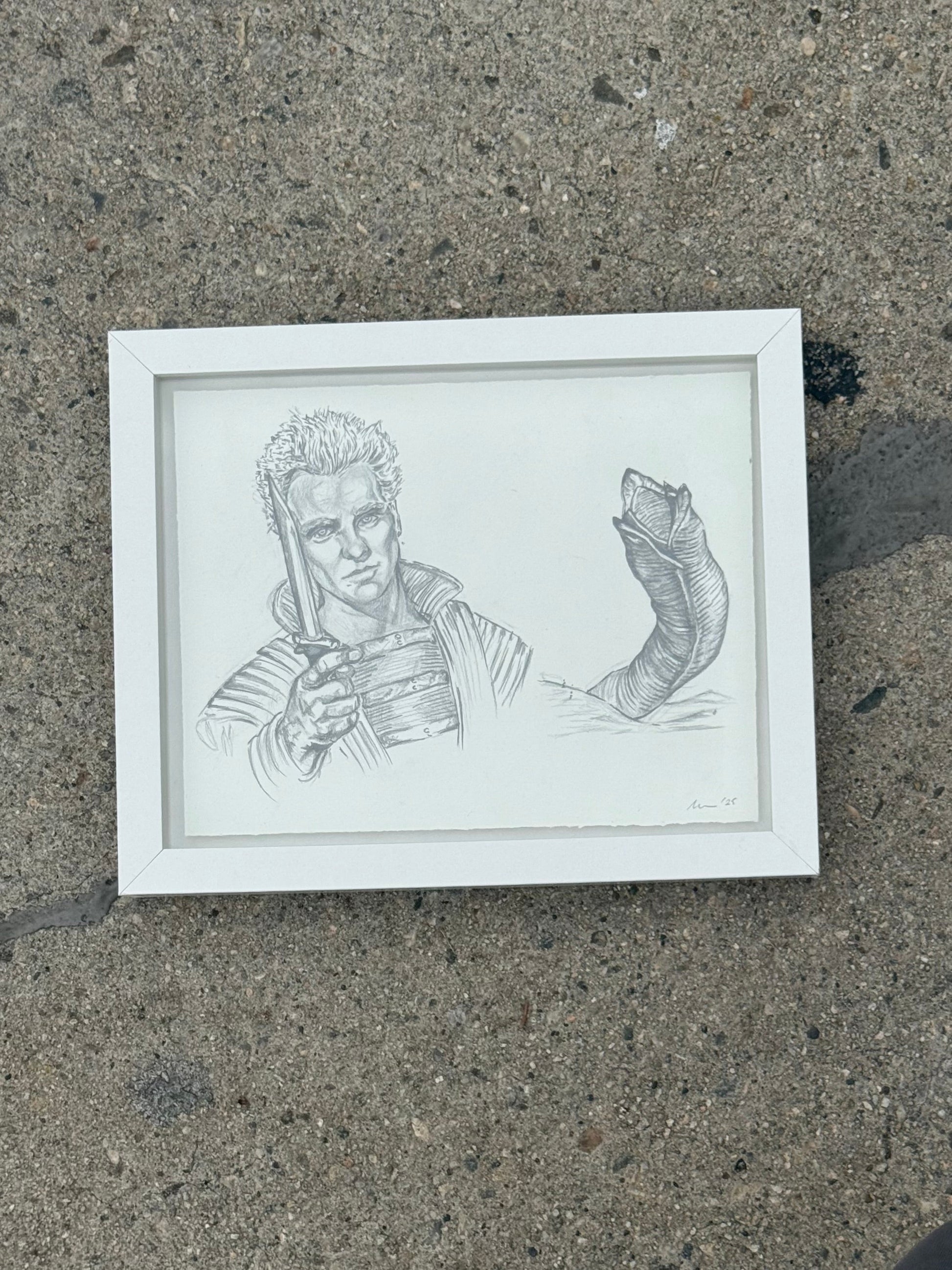 Original DUNE drawing // DAVID LYNCH series 21 of 26 - Art Print