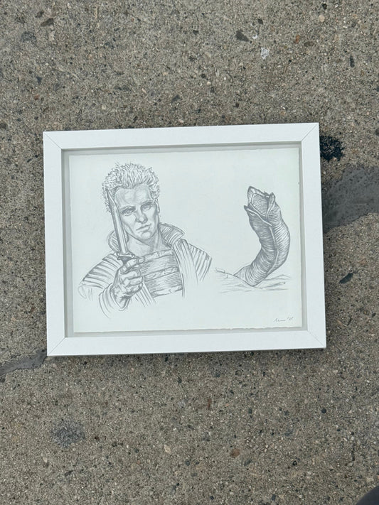 Original DUNE drawing // DAVID LYNCH series 21 of 26 - Art Print