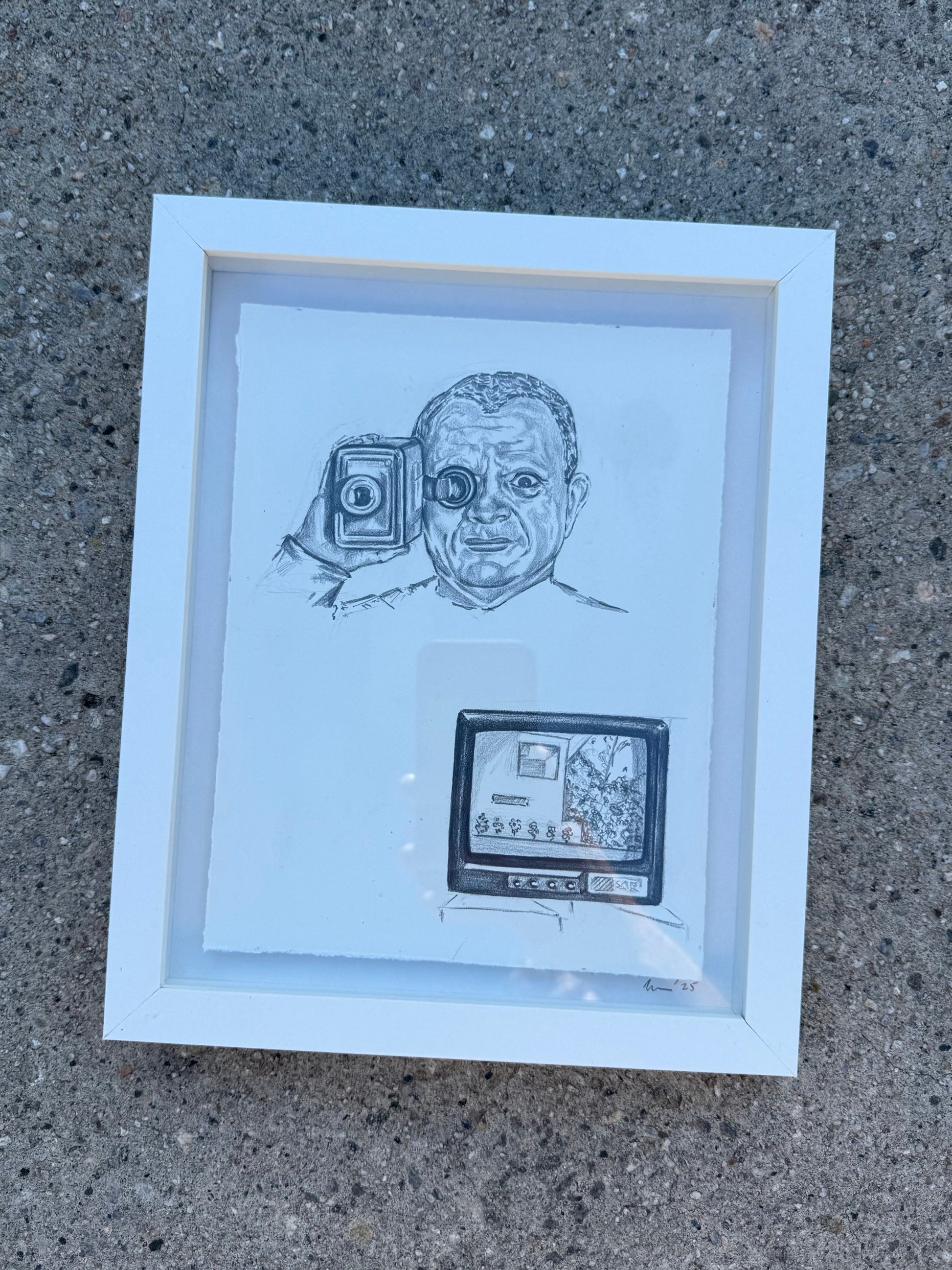 Original Lost Highway drawing // DAVID LYNCH series 22 of 26 - Art Print