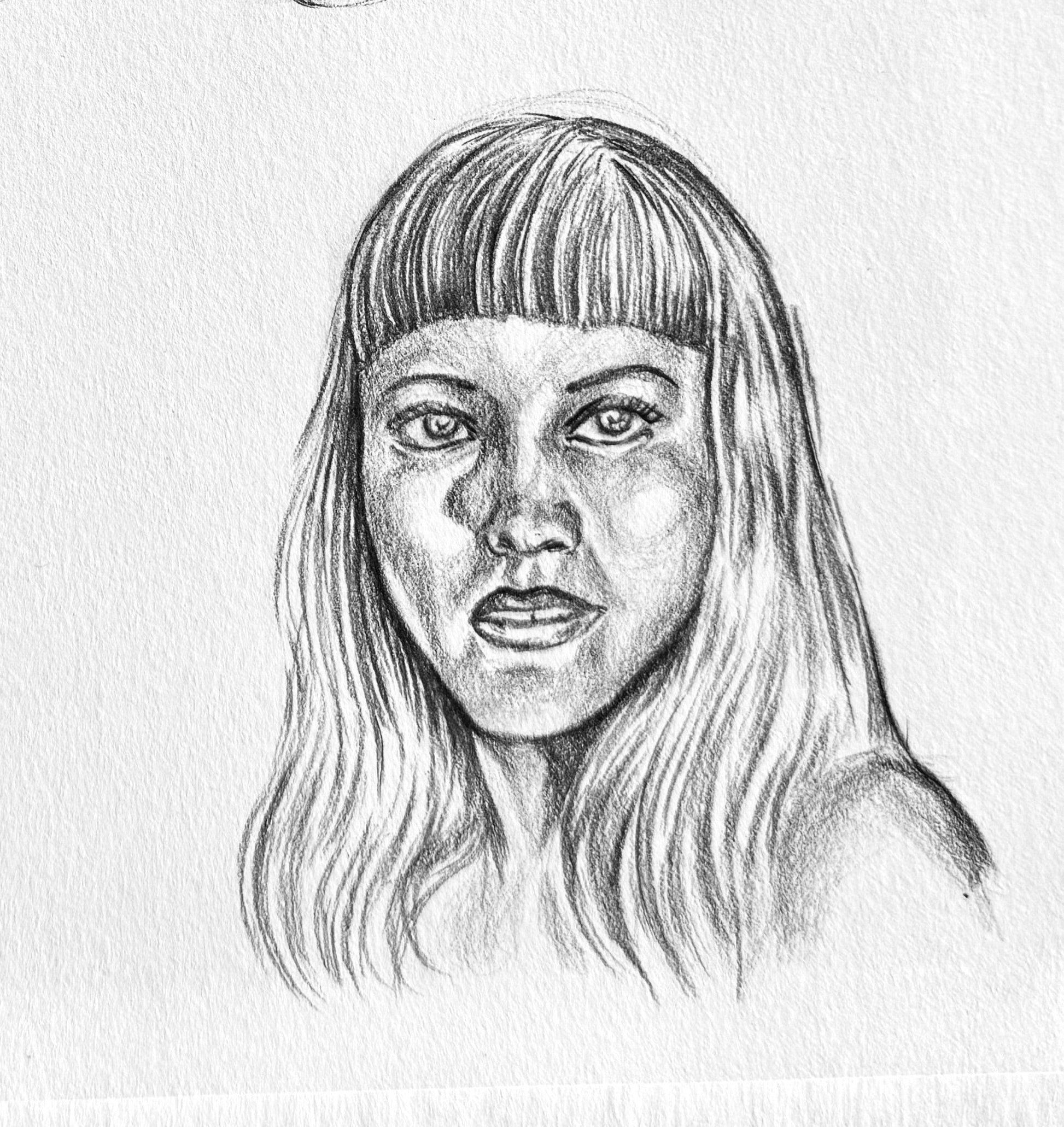 Original Lost Highway drawing // DAVID LYNCH series 24 of 26 - Art Print