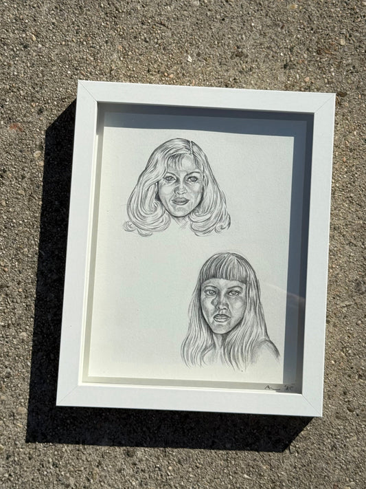 Original Lost Highway drawing // DAVID LYNCH series 24 of 26 - Art Print