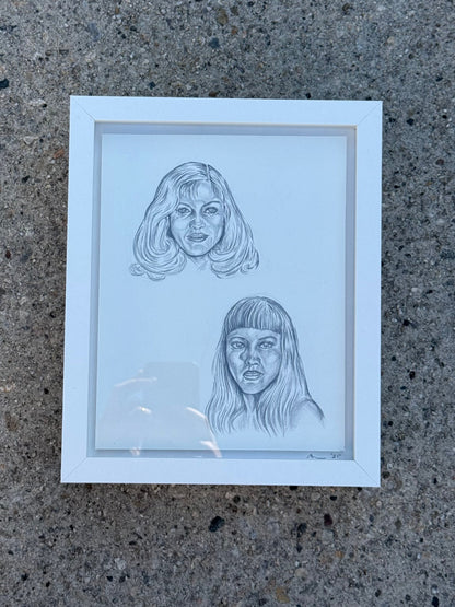 Original Lost Highway drawing // DAVID LYNCH series 24 of 26 - Art Print