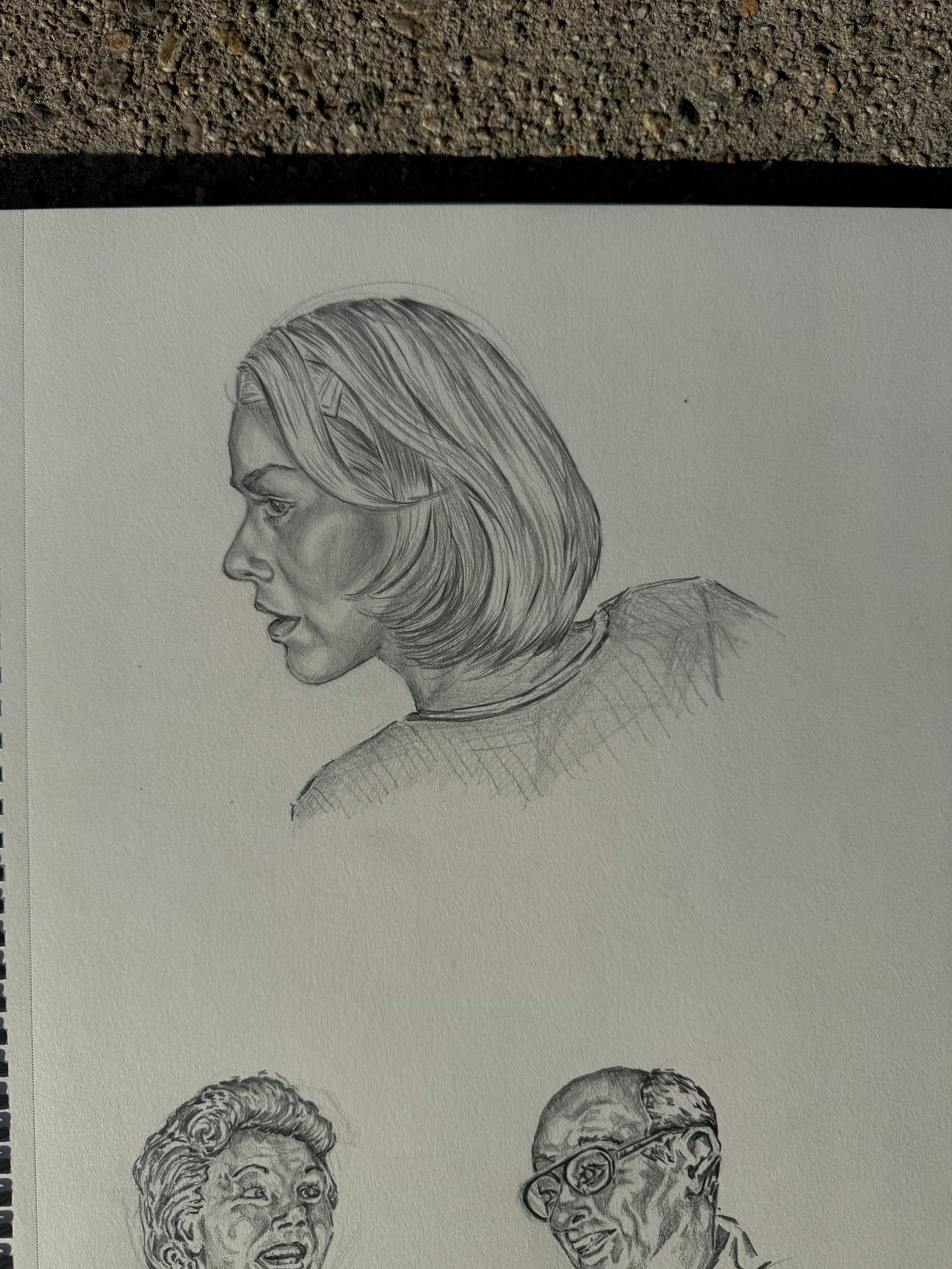Original Mulholland Dr. drawing // DAVID LYNCH series 15 of