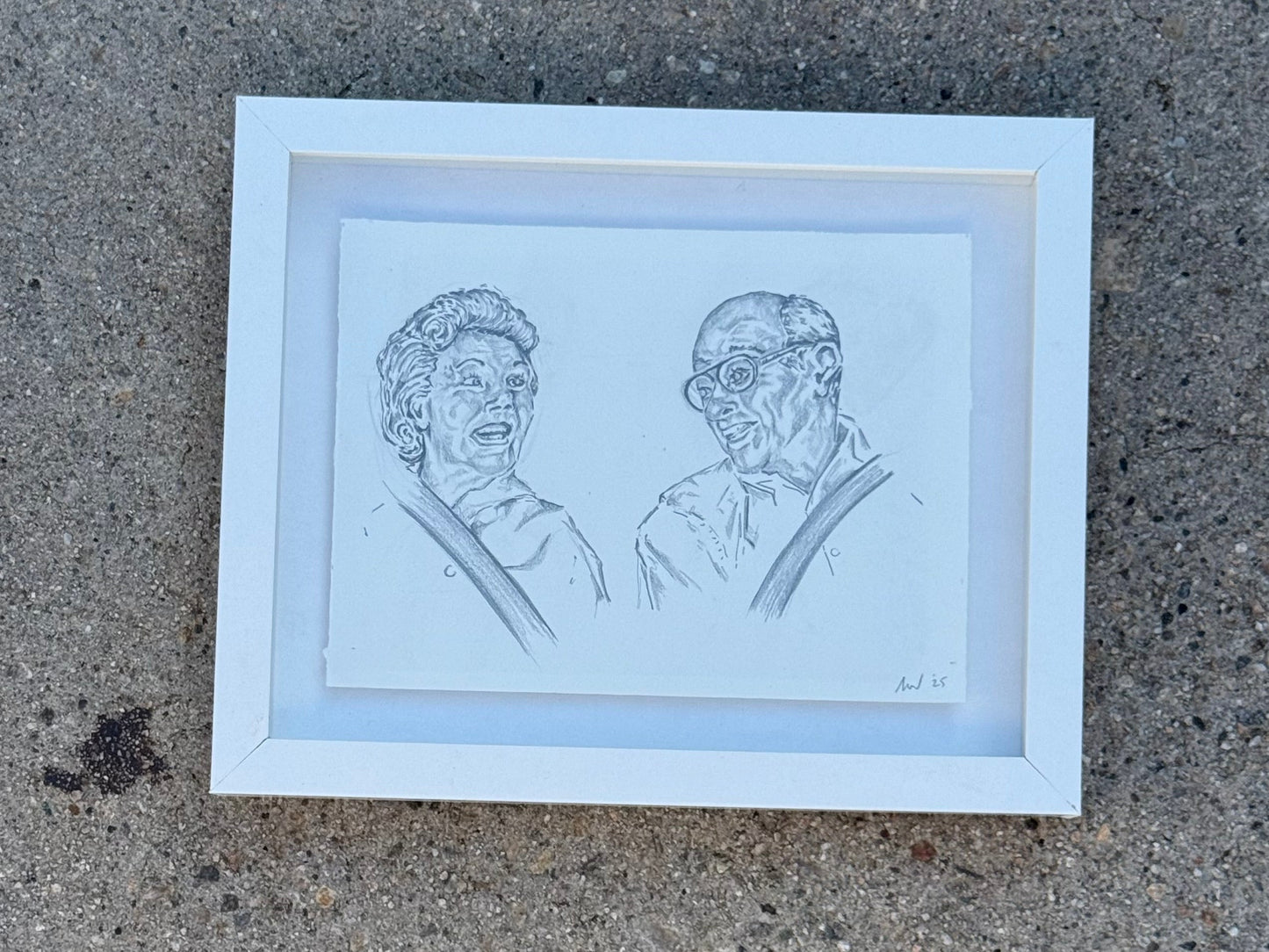 Original Mulholland Dr. drawing // DAVID LYNCH series 16 of 26 - Art Print