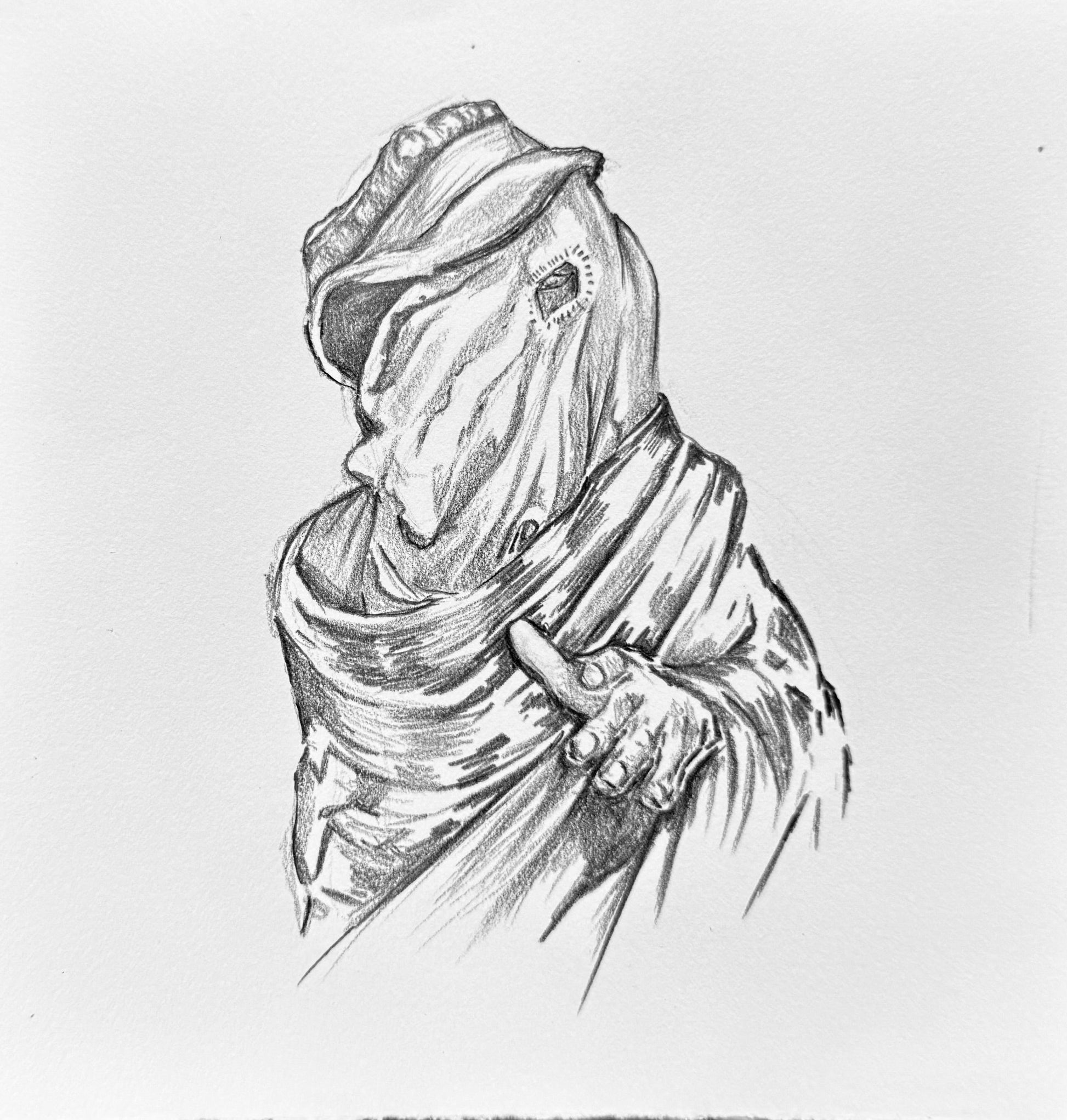 Original The Elephant Man drawing // DAVID LYNCH series 6 of 26 - Art Print