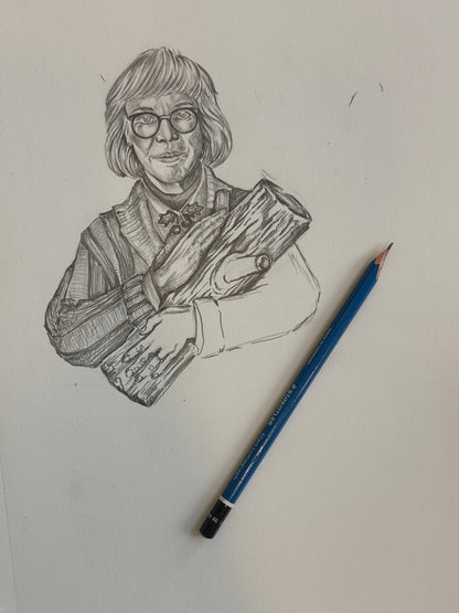 Original Twin Peaks drawing // DAVID LYNCH series 1 of 25 - Art Print