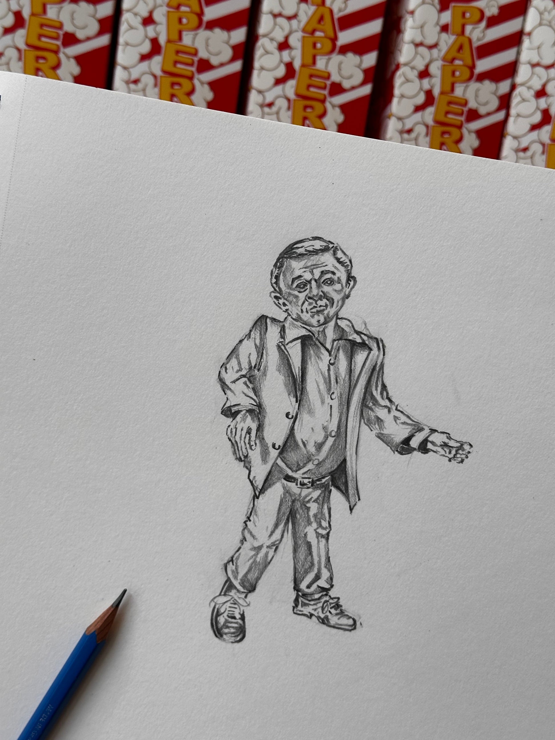 Original Twin Peaks drawing // DAVID LYNCH series 2 of 26 - Art Print
