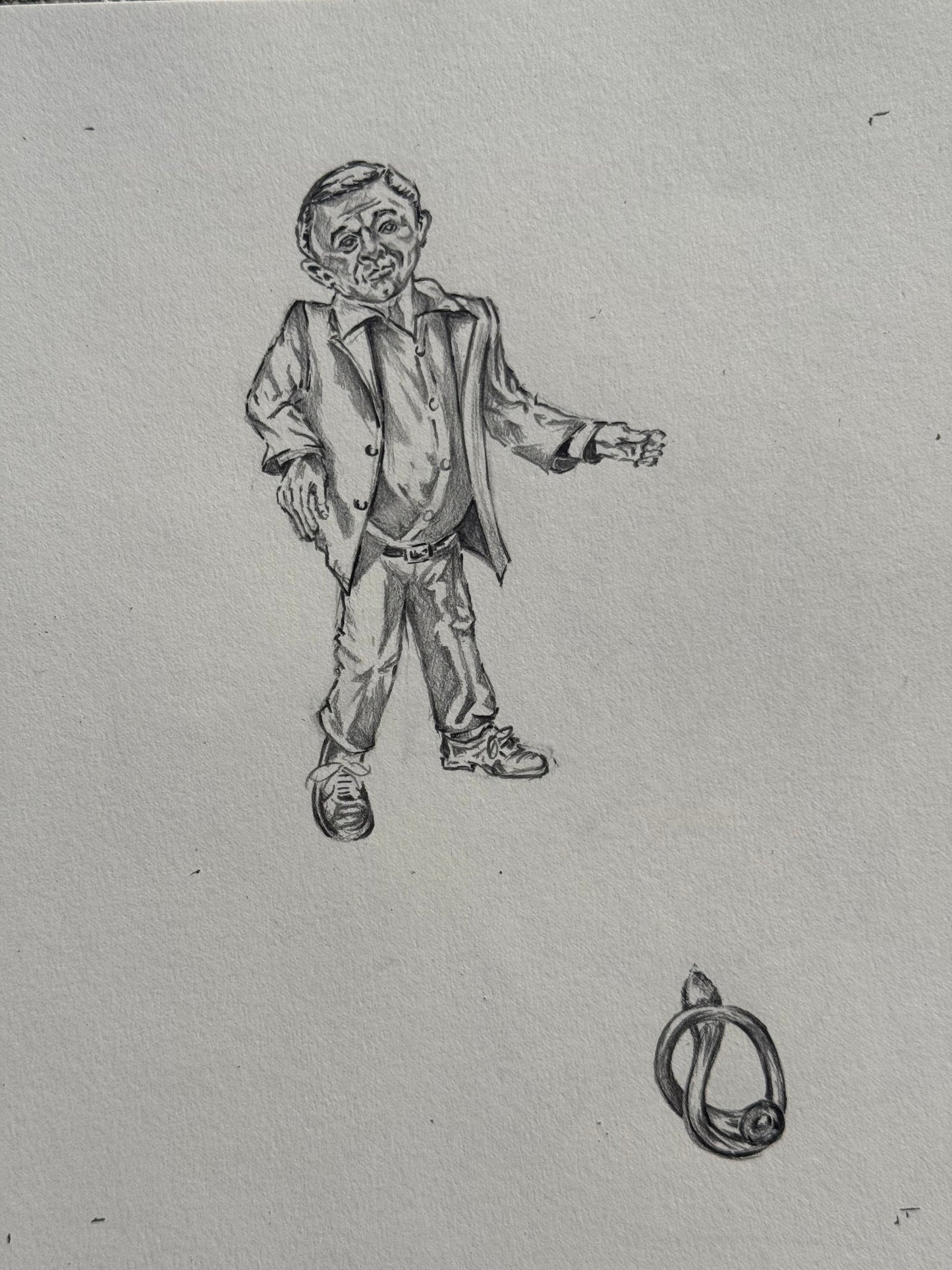 Original Twin Peaks drawing // DAVID LYNCH series 2 of 26 - Art Print