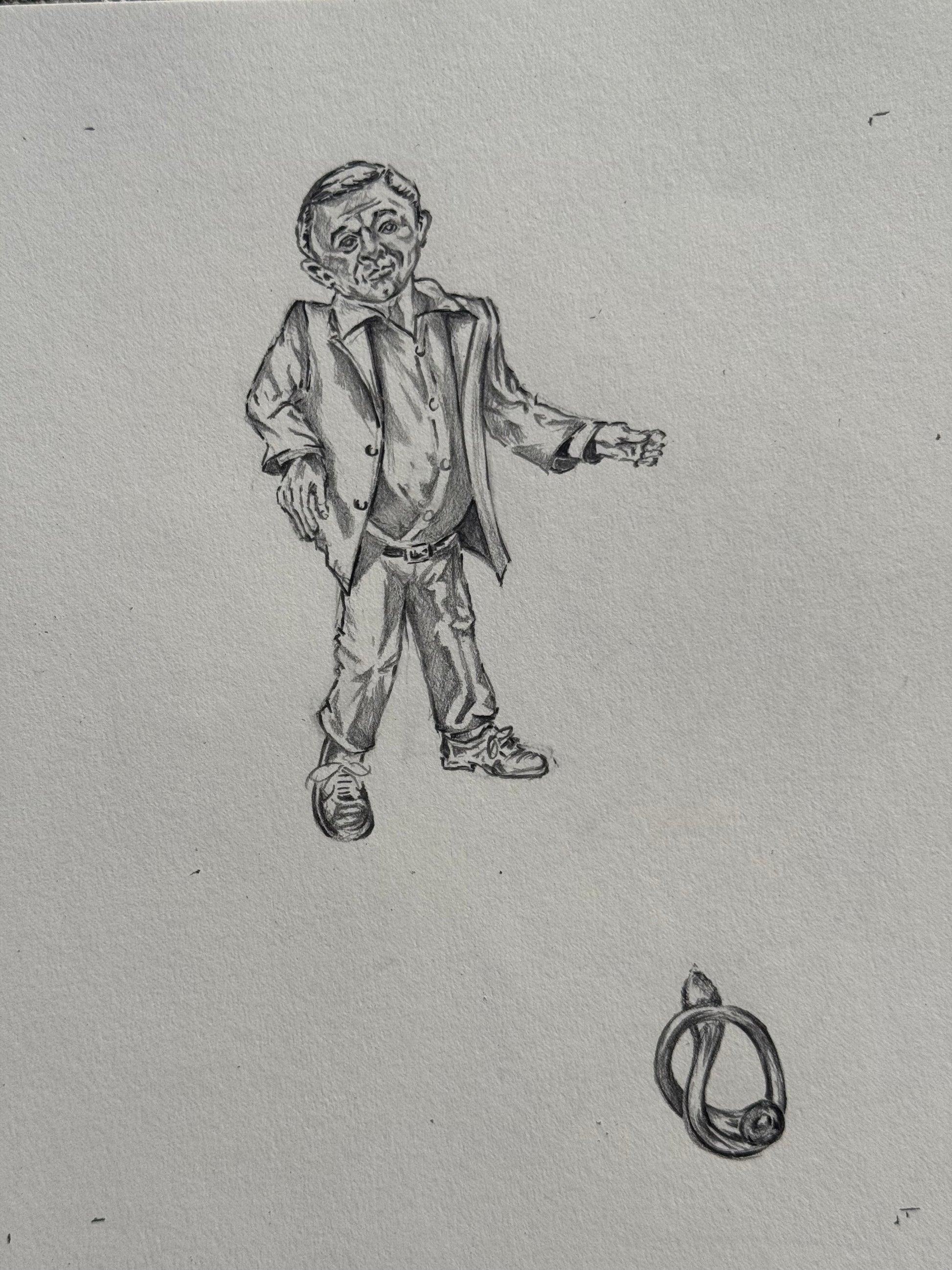 Original Twin Peaks drawing // DAVID LYNCH series 2 of 26 - Art Print