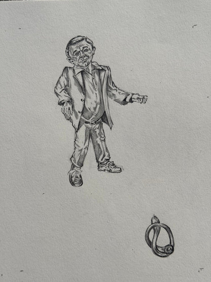 Original Twin Peaks drawing // DAVID LYNCH series 2 of 26 - Art Print