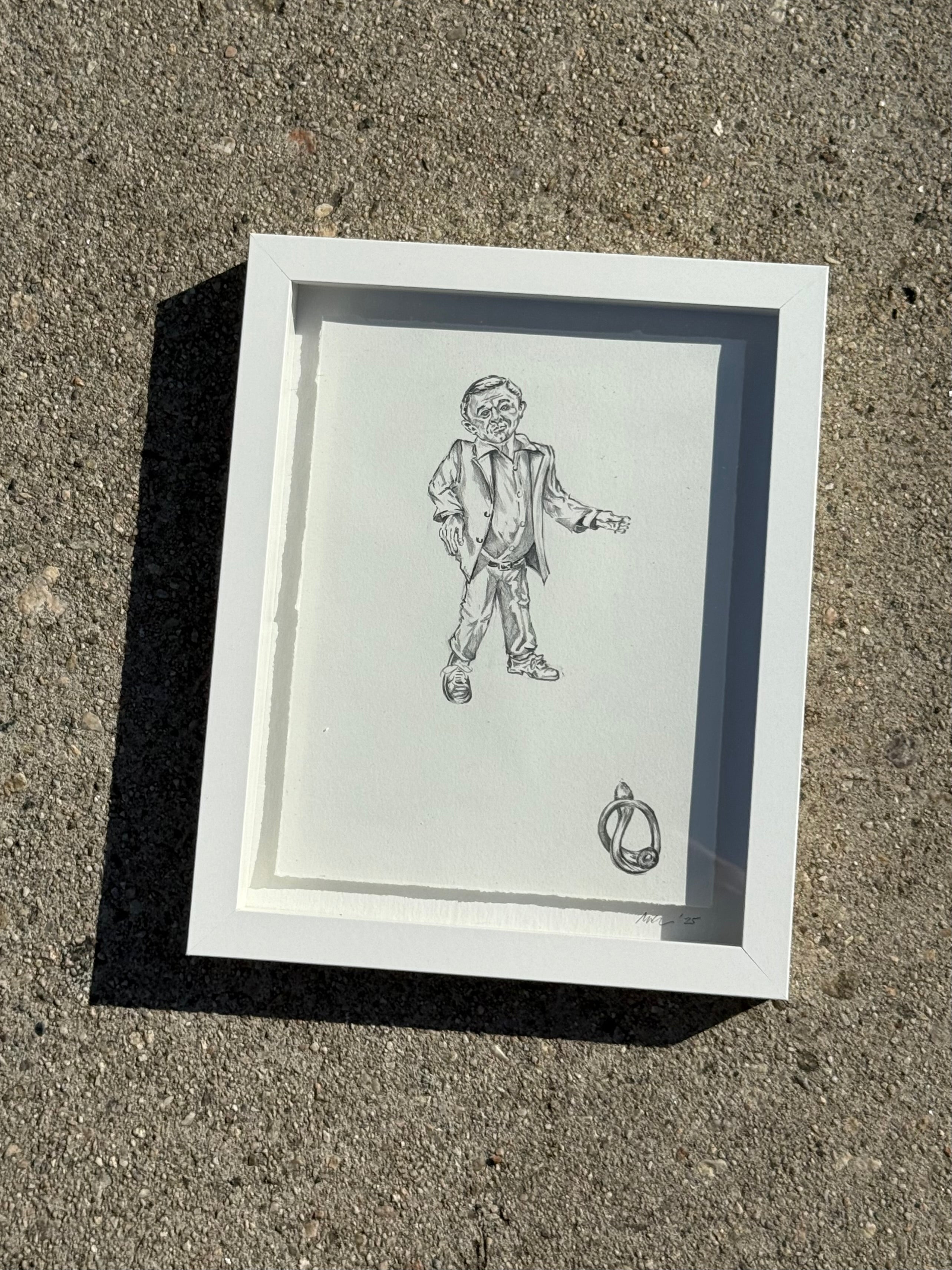 Original Twin Peaks drawing // DAVID LYNCH series 2 of 26 – PAPER 8