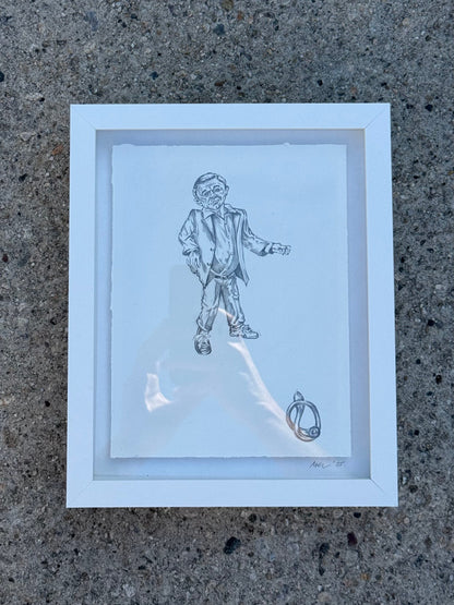 Original Twin Peaks drawing // DAVID LYNCH series 2 of 26 - Art Print