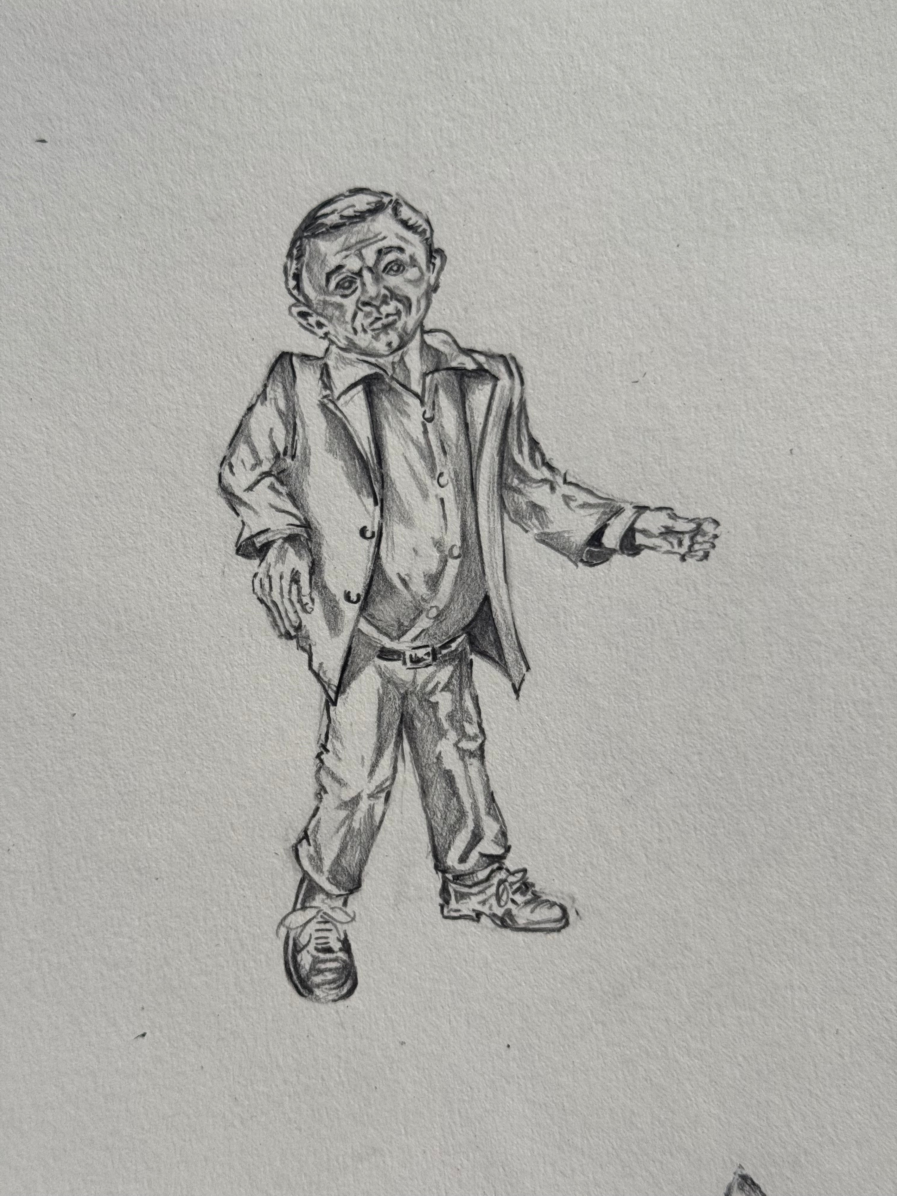 Original Twin Peaks drawing // DAVID LYNCH series 2 of 26 – PAPER 8