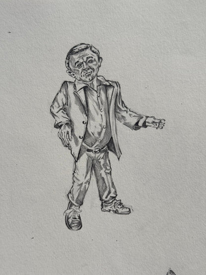 Original Twin Peaks drawing // DAVID LYNCH series 2 of 26 - Art Print