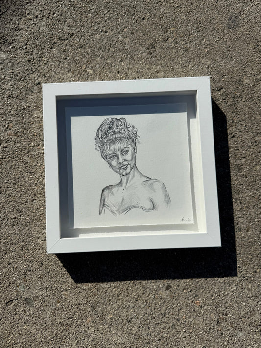 Original Twin Peaks drawing // DAVID LYNCH series 3 of 26 - Art Print
