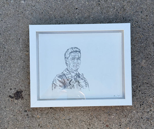 Original Twin Peaks drawing // DAVID LYNCH series 4 of 26 - Art Print