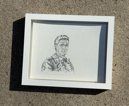 Original Twin Peaks drawing // DAVID LYNCH series 4 of 26 - Art Print