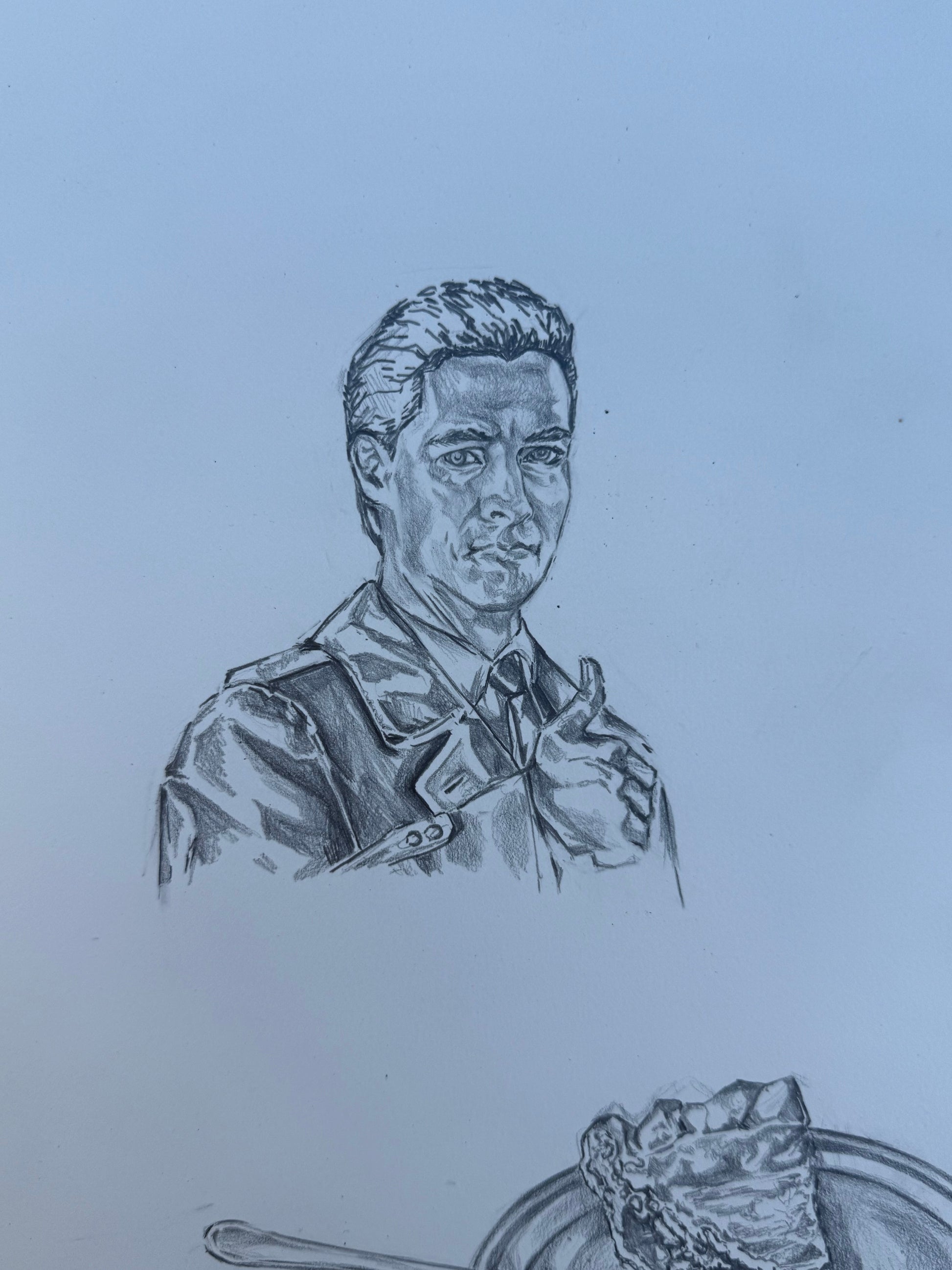 Original Twin Peaks drawing // DAVID LYNCH series 4 of 26 - Art Print