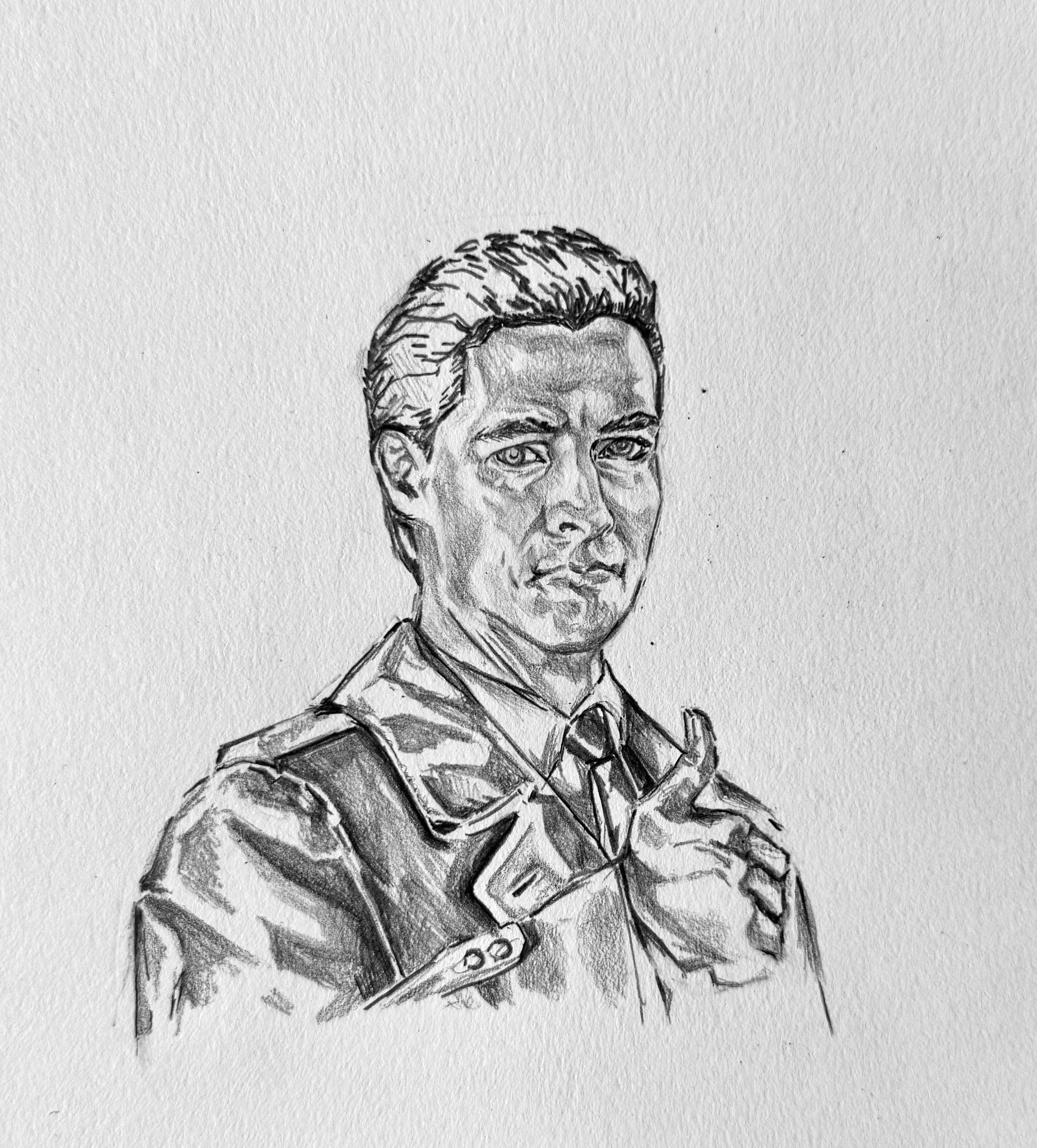 Original Twin Peaks drawing // DAVID LYNCH series 4 of 26 - Art Print