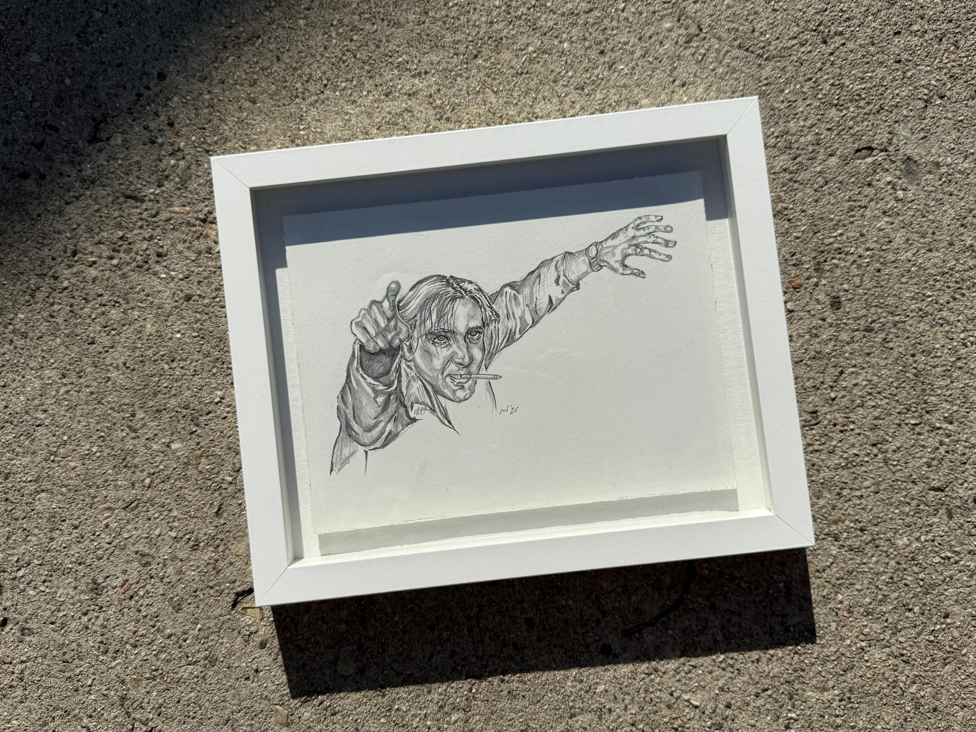 Original Wild at Heart drawing // DAVID LYNCH series 12 of 26 - Art Print
