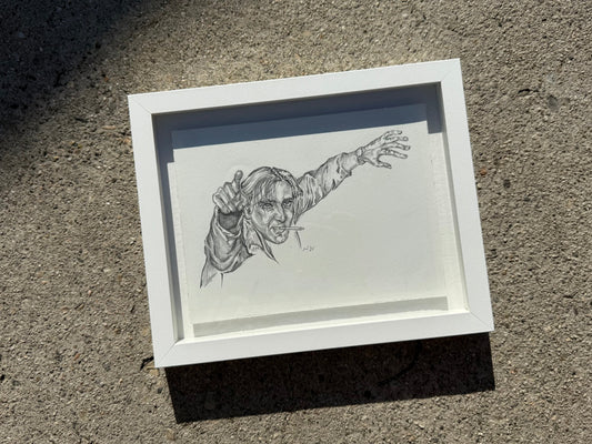 Original Wild at Heart drawing // DAVID LYNCH series 12 of 26 - Art Print