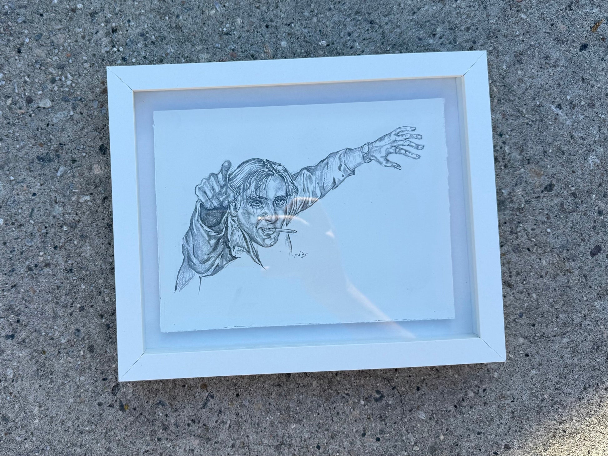 Original Wild at Heart drawing // DAVID LYNCH series 12 of 26 - Art Print