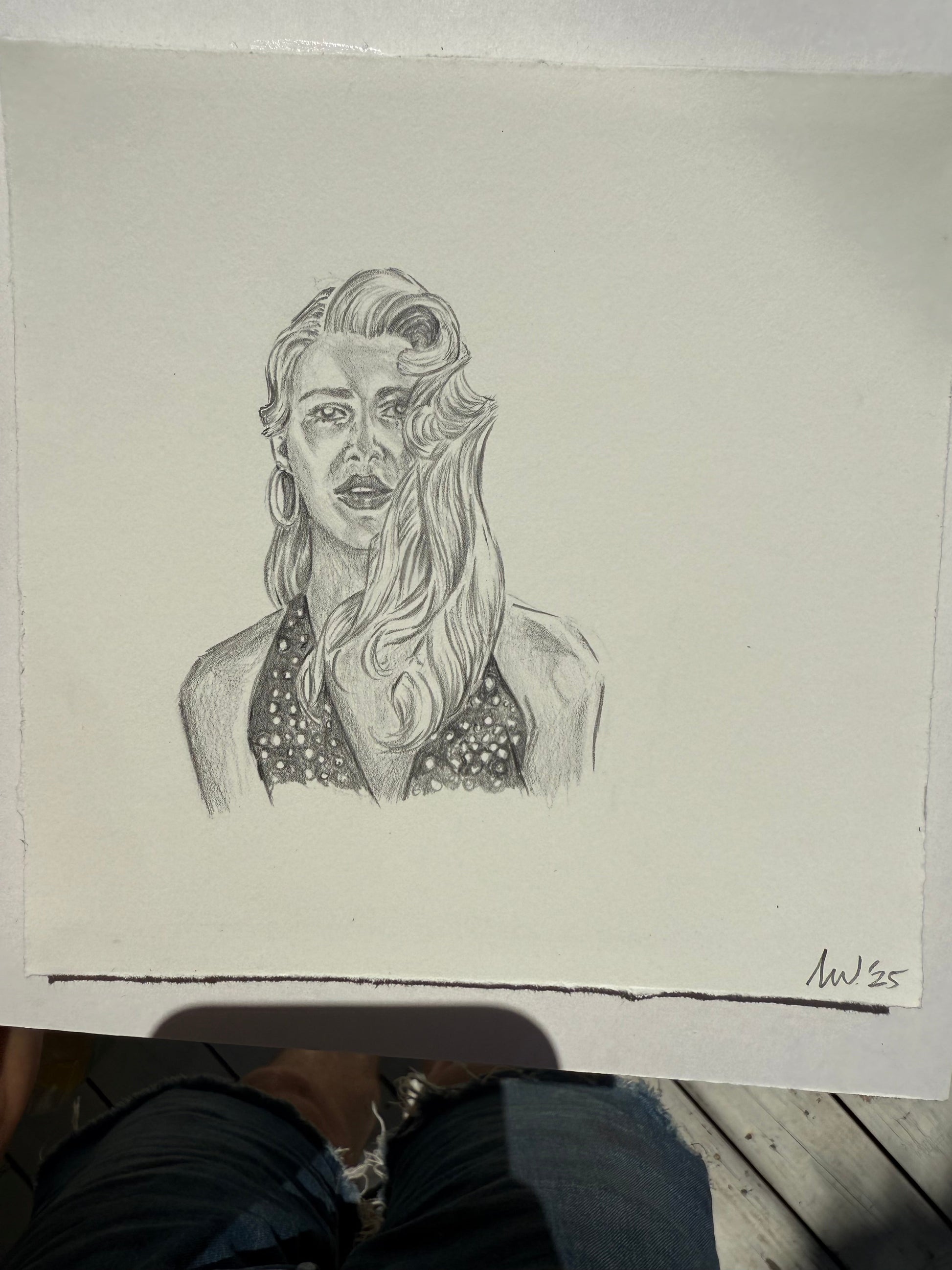 Original Wild at Heart drawing // DAVID LYNCH series 13 of 26 - Art Print