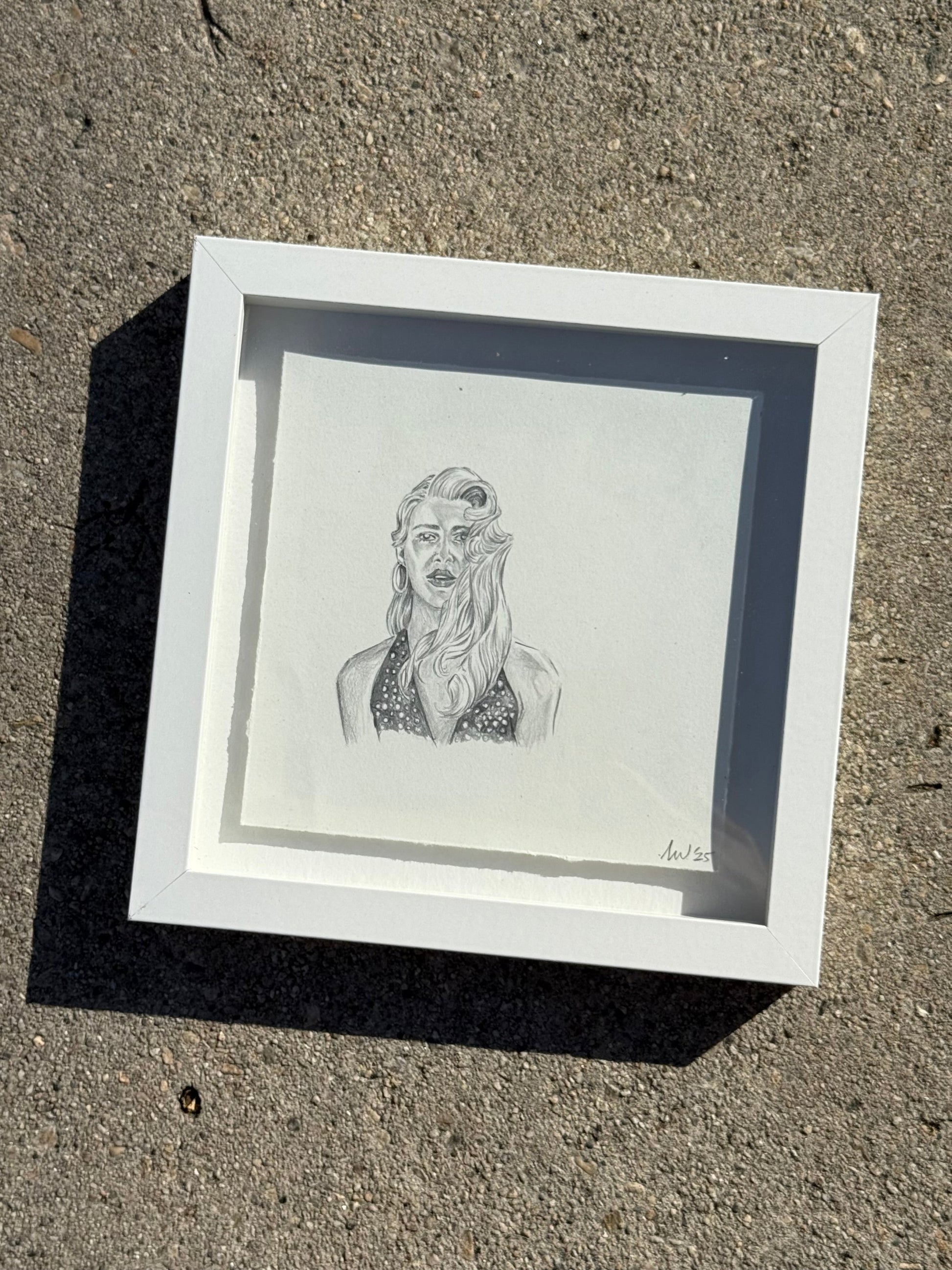 Original Wild at Heart drawing // DAVID LYNCH series 13 of 26 - Art Print