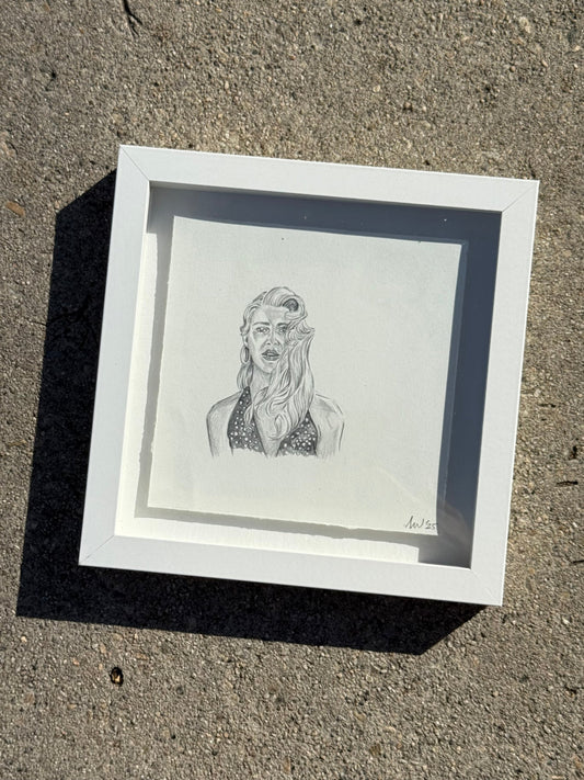 Original Wild at Heart drawing // DAVID LYNCH series 13 of 26 - Art Print
