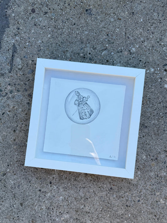 Original Wild at Heart drawing // DAVID LYNCH series 14 of 26 - Art Print