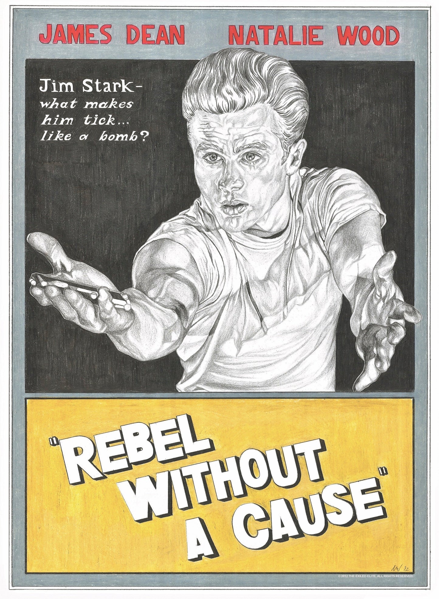 REBEL WITHOUT A CAUSE tank - Tank Top