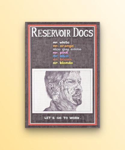 Reservoir Dogs PRINT (12 x 16) - Art Print