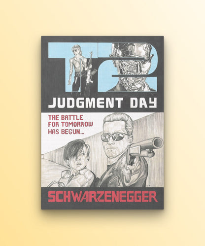 T2: Judgement Day PRINT (12 x 16) - Art Print