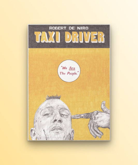 Taxi Driver PRINT (12 x 16)