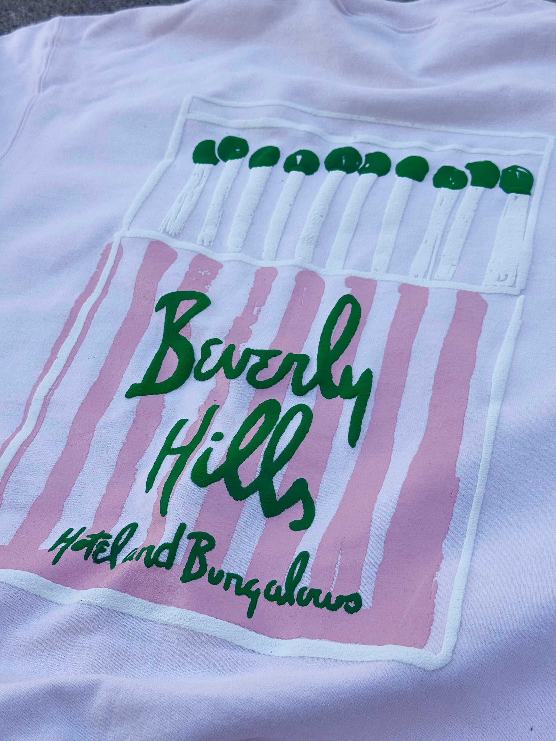 The Beverly Hills Hotel MATCHBOOK sweatshirt - Sweatshirt