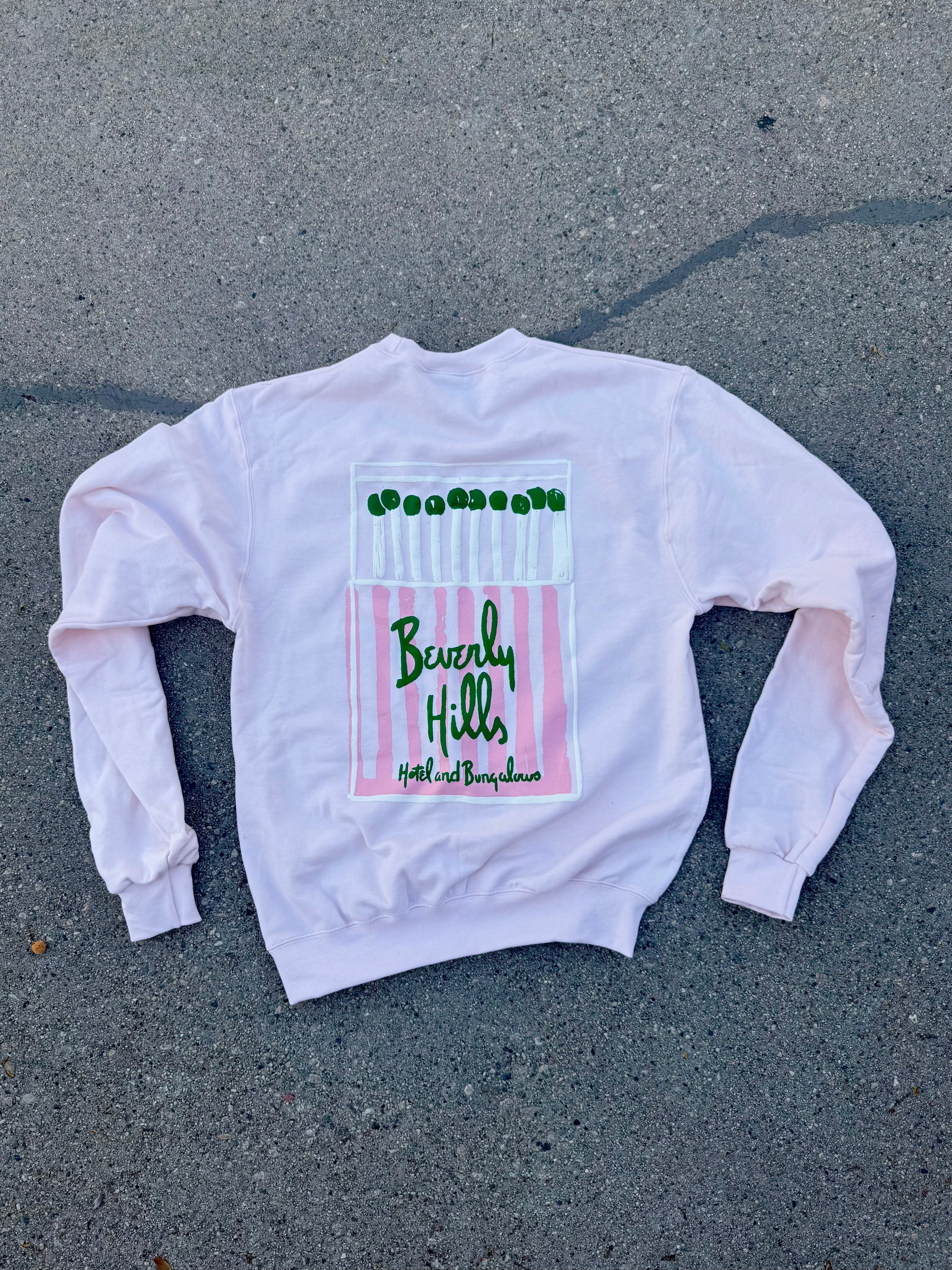 The Beverly Hills Hotel MATCHBOOK sweatshirt – PAPER 8