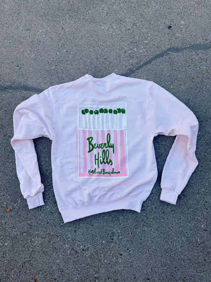 The Beverly Hills Hotel MATCHBOOK sweatshirt - Sweatshirt